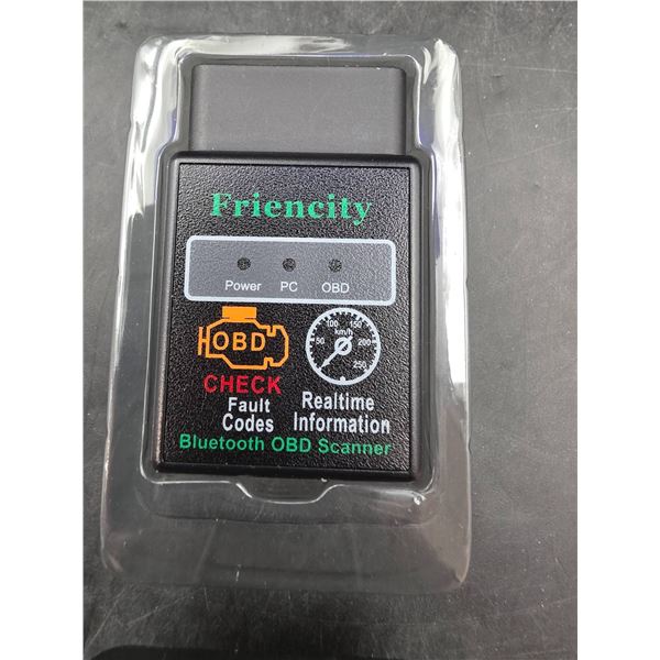 Friendly BT OBD Scanner with Bluetooth Compatibility for iOS, Android, and Windows