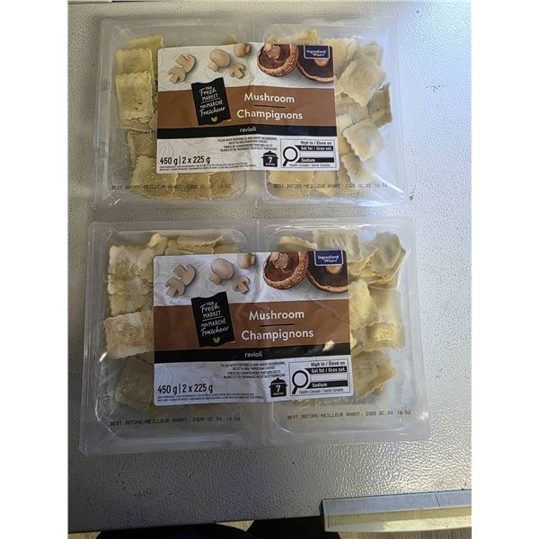 **FROZEN** Fresh Pasta with Mushroom Filling, 450g (2 x 225g) Pack