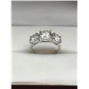 Image 1 : $2390 APPRAISED 4.0 CARAT MOISSANITE ANNIVERSARY RING