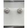 Image 3 : $1580 APPRAISED MOISSANITE STUF EARRINGS SET