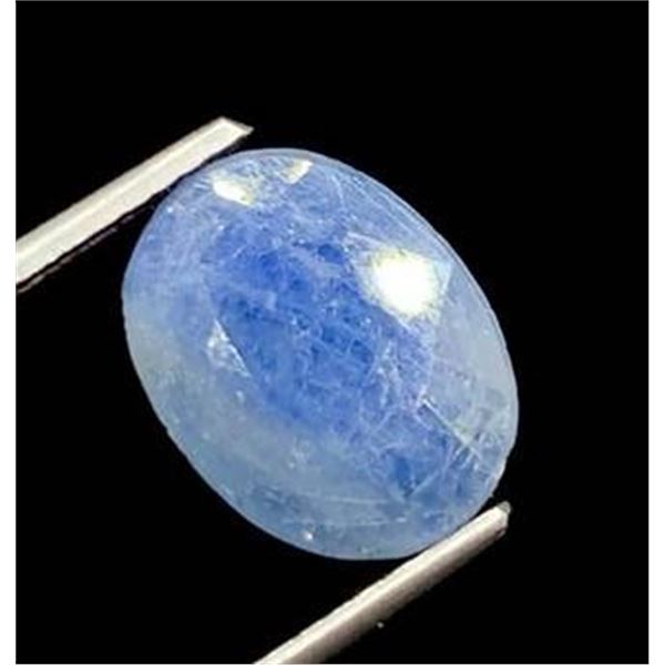 Natural Blue Sapphire, Oval Cut, 3.75cts, With Gemological Appraisal Certificate