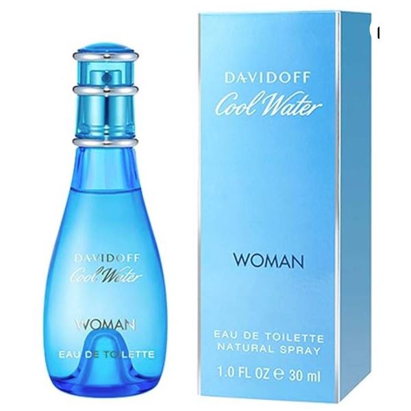 Davidoff Cool Water 30ml EDT Spray for Women – Refreshing Aquatic Fragrance for All Occasio