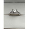 Image 1 : $1870 APPRAISED BRILLIANT CUT 3.0 CARAT SOLITAIRE RING