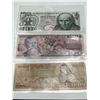 Image 2 : Mexican Banknotes Featuring 10, 100, and 1000 Peso Denominations