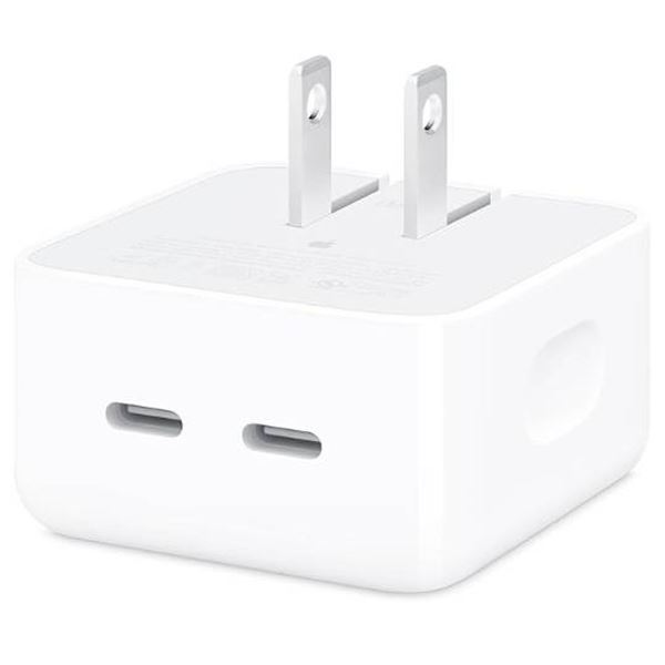 Apple 35W Dual USB-C Port Compact Power Adapter Model A2571