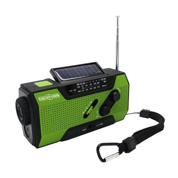 Ready Hour 4-in-1 Emergency Flashlight & Radio with AM/FM/NOAA Features