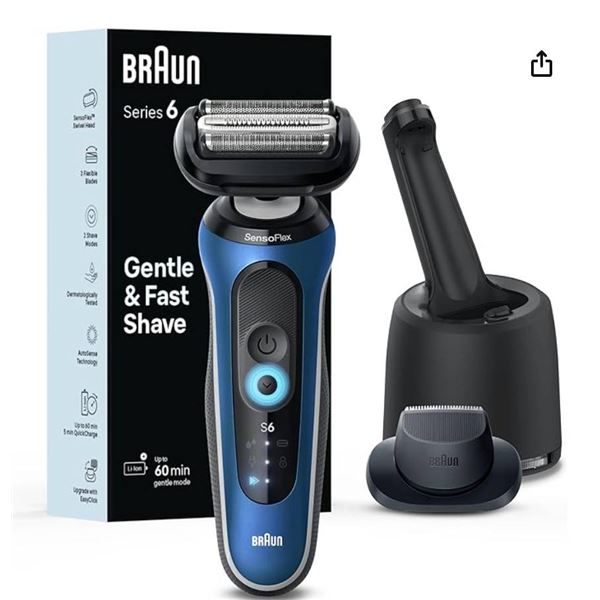 Braun Series 6 Electric Shaver with SensoFlex Technology