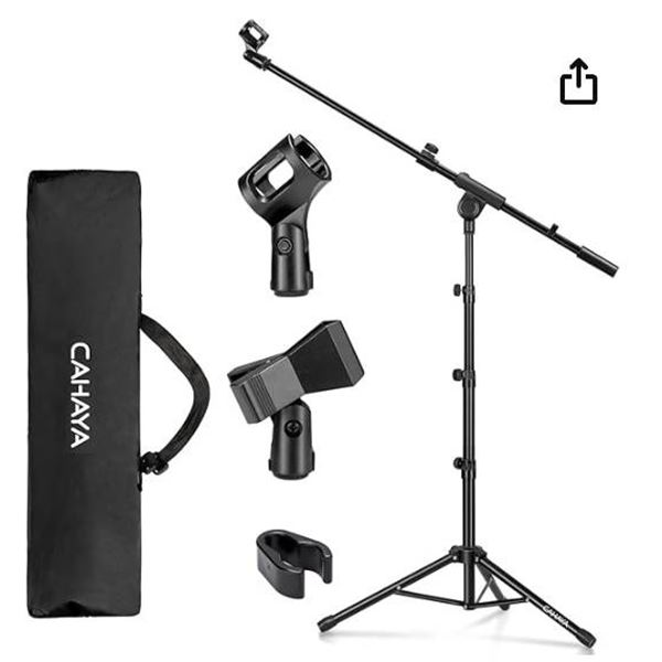 CA-01-F Foldable Microphone Stand for Stage and Outdoor Use
