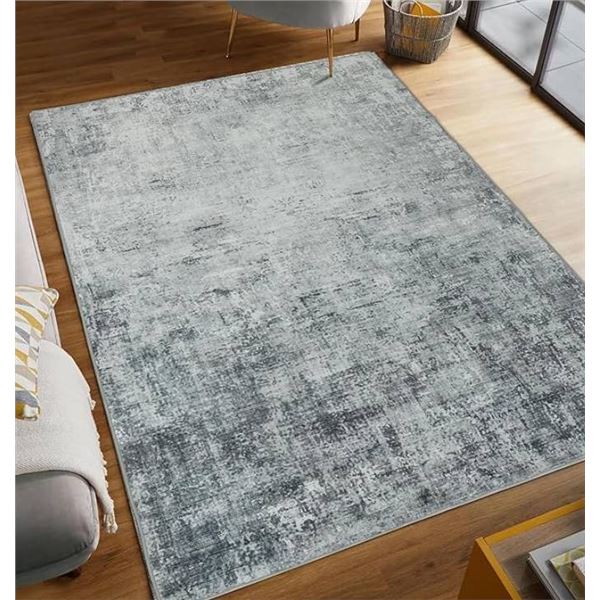 Washable Area Rug by Wright & Ash, 72 x 108 Inches