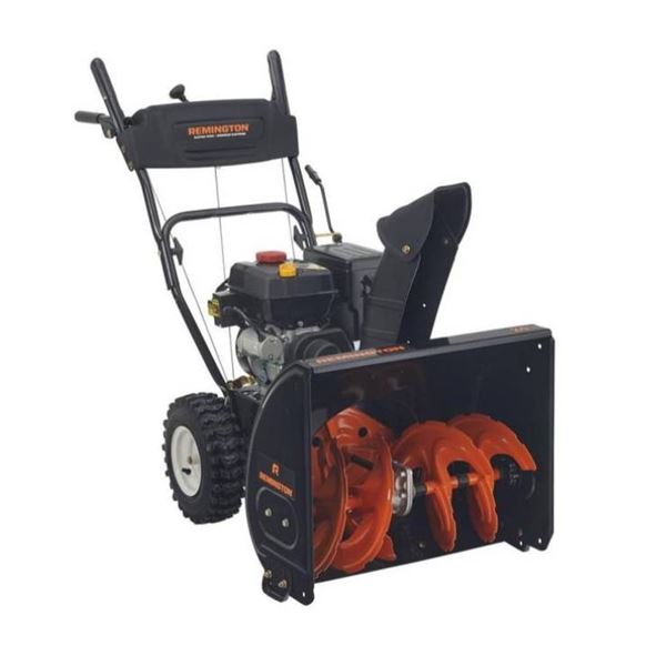 Remington 24-in 208 cc 2-Stage Self-Propelled Gas Snow Blower with Electric Start