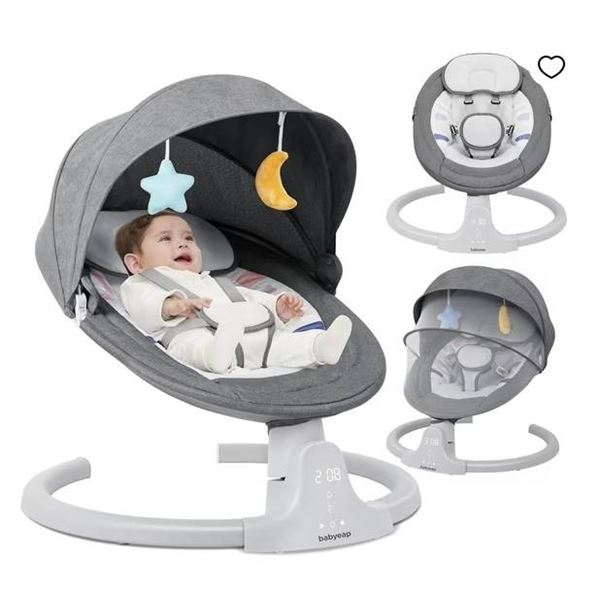 Deluxe Multi-Functional Bassinet With 3-in-1 Capability With Remote