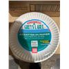 Image 2 : Green Label 9-Inch White Paper Plates, 12 Packs of 100 Each