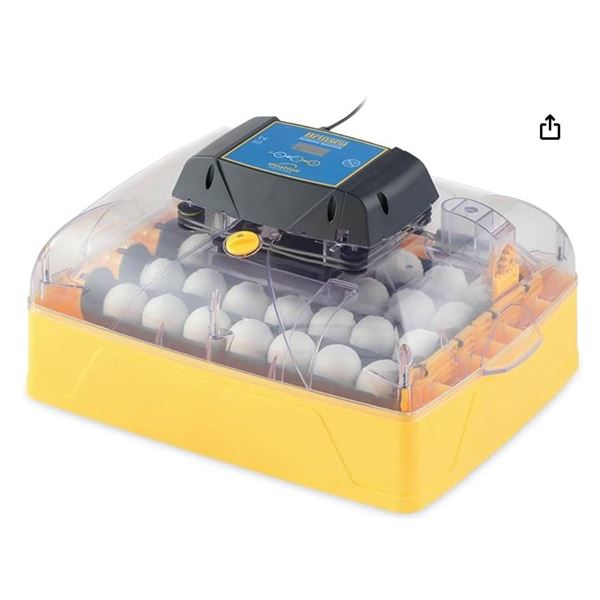 Brinsea Ovation 28 Advance Egg Incubator with Humidity Display, Automatic Egg Turning, Precision Con