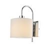 Image 1 : Globe Selena Plug-In Wall Sconce With 4-Way Touch Switch