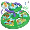 Image 1 : PERRYHOME Dinosaur Twist Sit and Spin Toys for Toddlers 18+ Months, 360° Spin Twister with 4 Game Mo