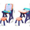 Image 1 : Art Painting Learning Table With Stool for Ages 3+