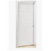 Image 1 : Masonite 6-Panel Left-Hand Prehung Door, 36 x 80 Inches