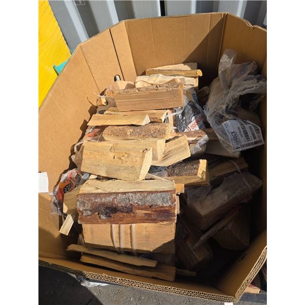 Bulk Pallet Lot of Firewood, Mixed Hardwood