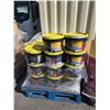 Image 2 : Pallet Lot of 38 Pails of Resisto Levelling Patch Buckets, 13.6 kg Each