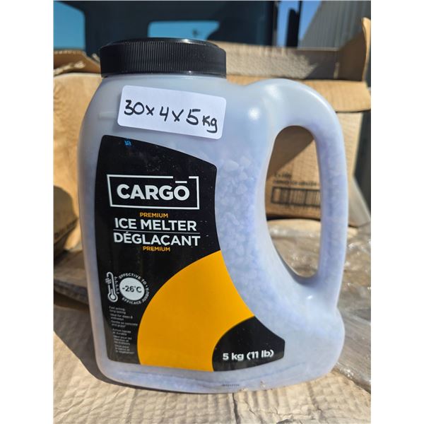 Cargo Premium Ice Melter 5kg (30 Boxes of 4 Per Box)