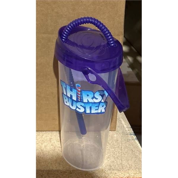 Lot of 30 Shell Thirst Buster Cups in Purple Blue