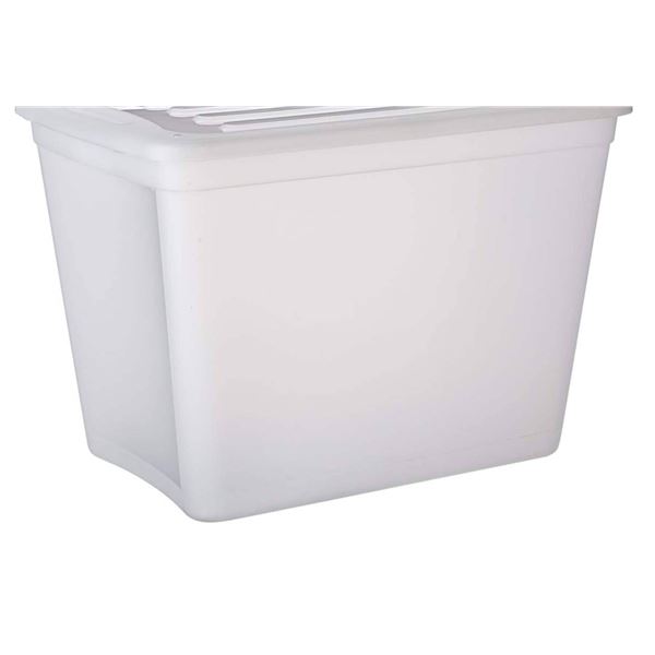 Lot of 6 Gracious Living Storage Containers, No Lids