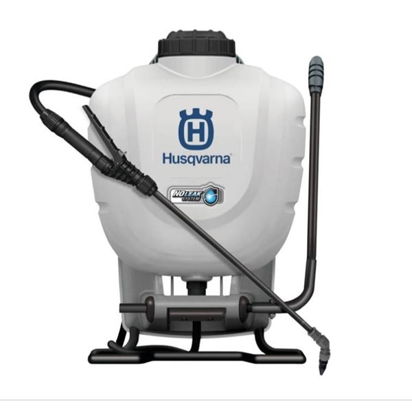 Husqvarna 200 Series Backpack Sprayer, 4-Gallon Capacity, Internal Pump