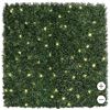 Image 1 : Golden Select Artificial Hedge Wall Panel With Lights, Covers 1 m2