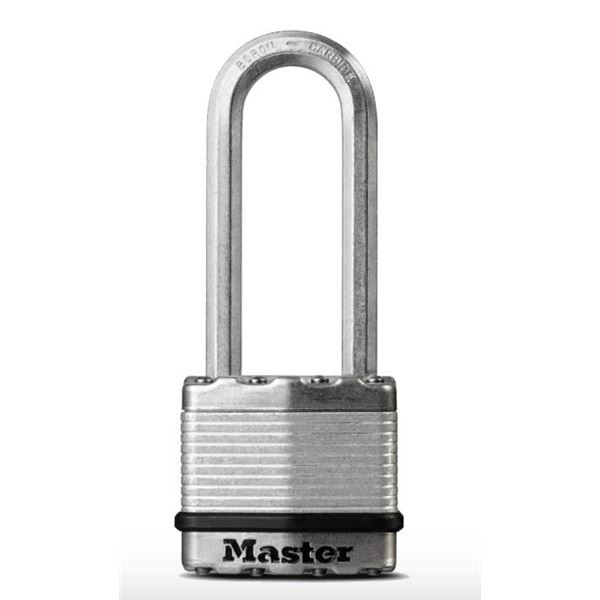 Master Lock Magnum Series M1XKADLJ Padlock, Keyed Different Key, 5/16 in Dia Shackle, 2-1/2 in H Sha