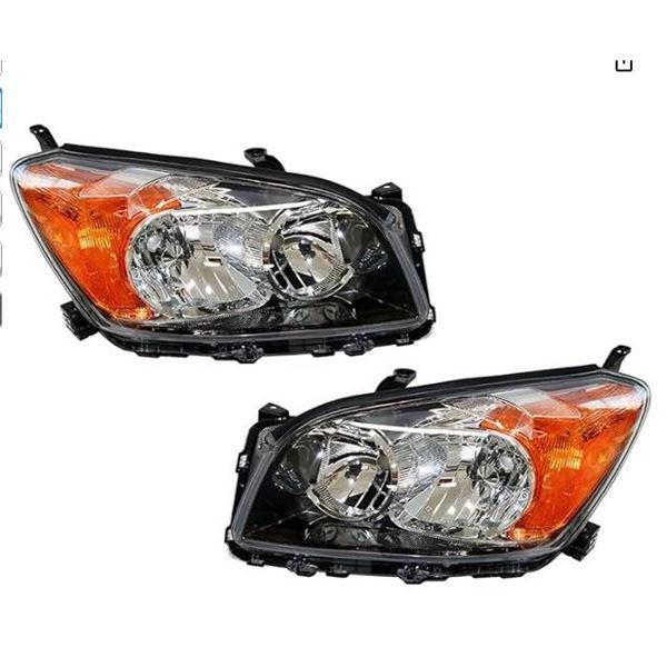 SEBLAFF Clear Lens Headlight Driver and Passenger Side Headlamp Assembly Replacement for 2009 2010 2