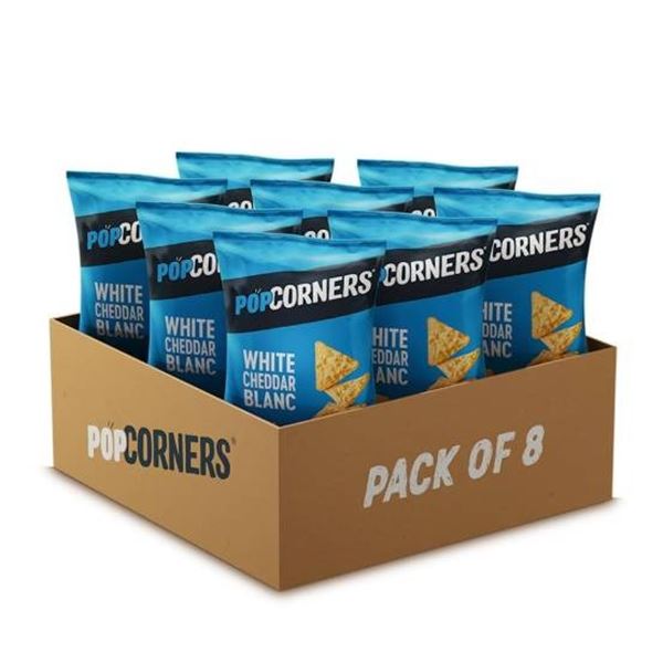 PopCorners White Cheddar 8/142 g Chips (Item No. 036489)