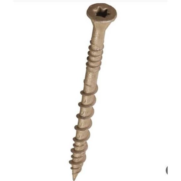 Deck Screws 8 x 3 Inch, Tan Beige, 900 Count