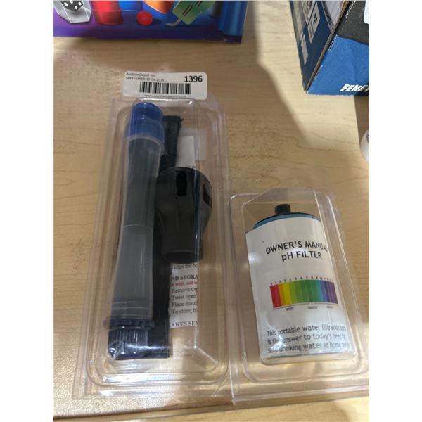 Seychelle Drinking Straw With PH Filter and Replacement Filter