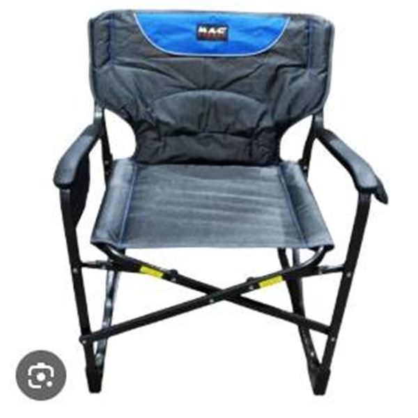 MAC Sports Folding Chair With Armrests