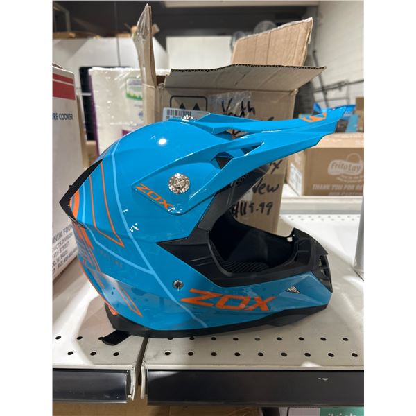 ZOX Pulse Jr Incline Helmet Sky/Orange Large