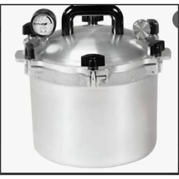 All American Heavy Cast Aluminum Pressure Canner/Cooker Model 910