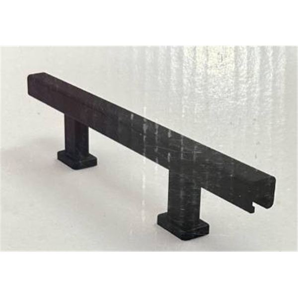 Richelieu Contemporary Cabinet and Drawer Handle, Matte Black, Set of 10