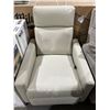 Image 1 : Maria Clara Electric Recliner Chair with Cream Upholstery and Adjustable Features