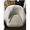 Image 2 : Henredon Murphy Swivel Boucle Chair