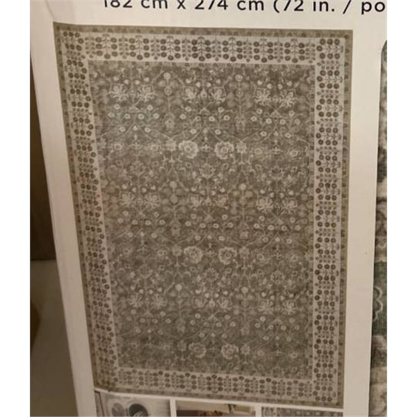 Wyatt & Ash 182 cm x 274 cm Machine Washable Area Rug