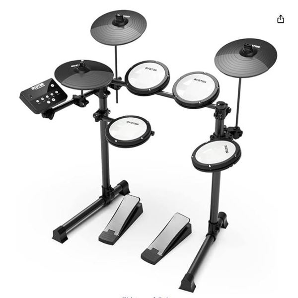 HXW SD51-2 Electronic Drum Set with Accessories