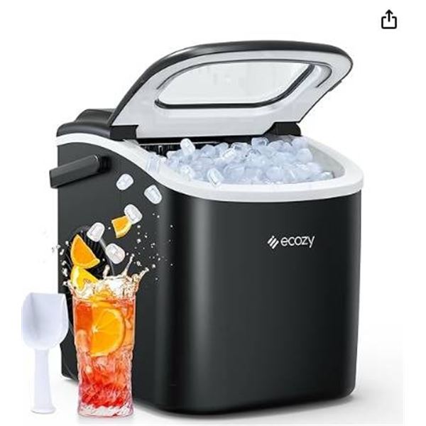 Ecozy IM-BS260C Ice Maker With 26 Lb Capacity