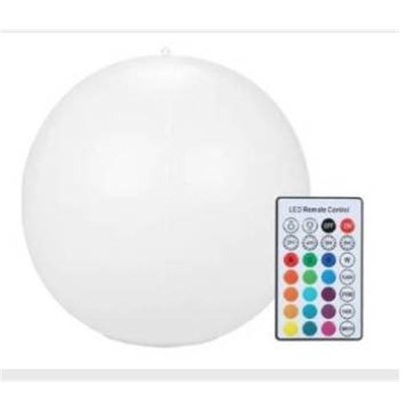 Sensible Classics Solar Powered LED Floating Globe Light with Remote Control