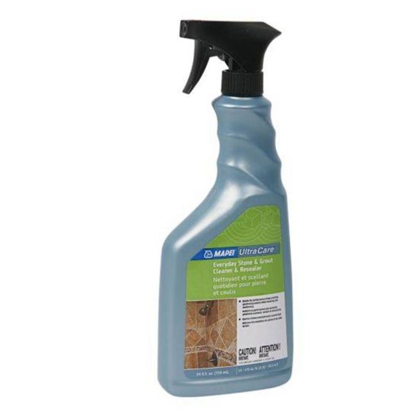 Mapei UltraCare Everyday Stone, Tile & Grout Cleaner, 710 mL, Set of 3