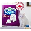 Image 1 : Royale Velour Bathroom Tissue, 2-Ply, 24 Rolls, Carbon Neutral