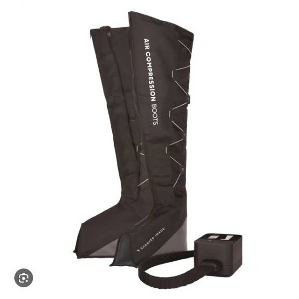 Sharper Image Air Compression Boots with Targeted Therapy