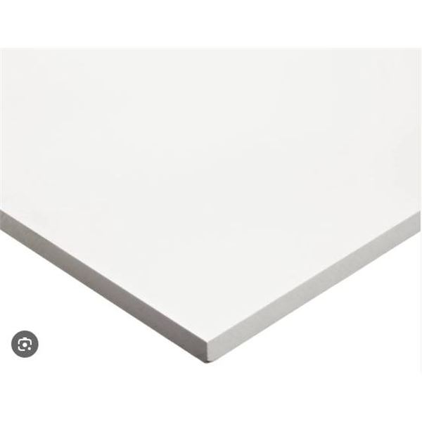 Lot of 8 –  2×4′ 1/8 PVC Sheet