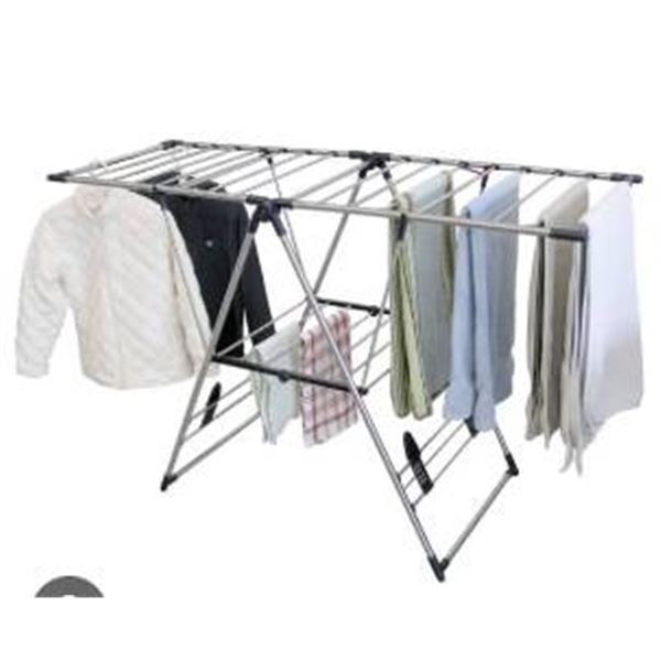 Metal Laundry Air Drying Rack with Multiple Tiers