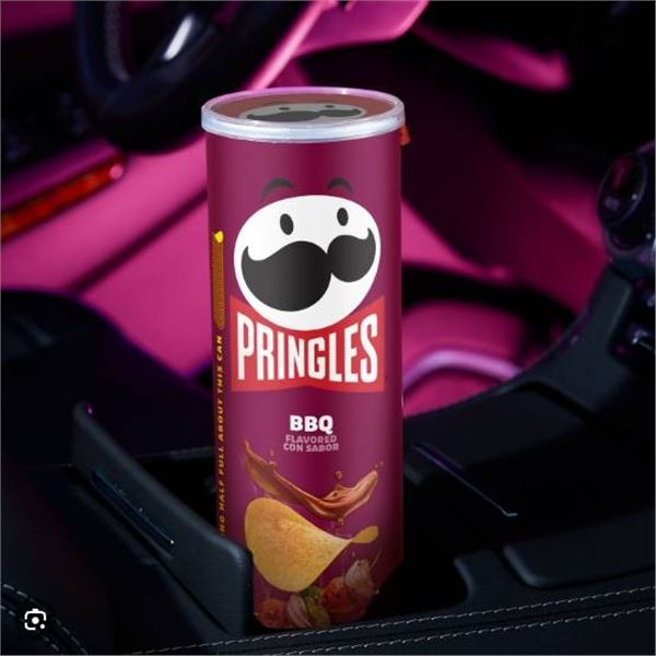 Pringles BBQ Flavor Snack Cans, 14 x 156 g