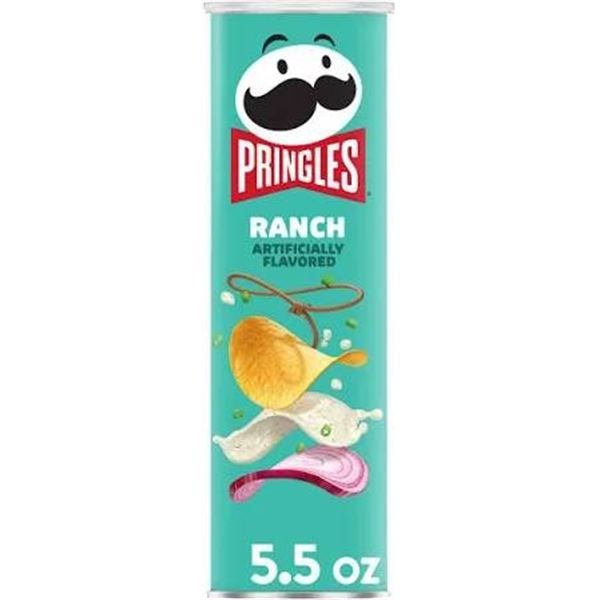 Pringles Ranch Flavor Potato Chips 156g, Set of 14